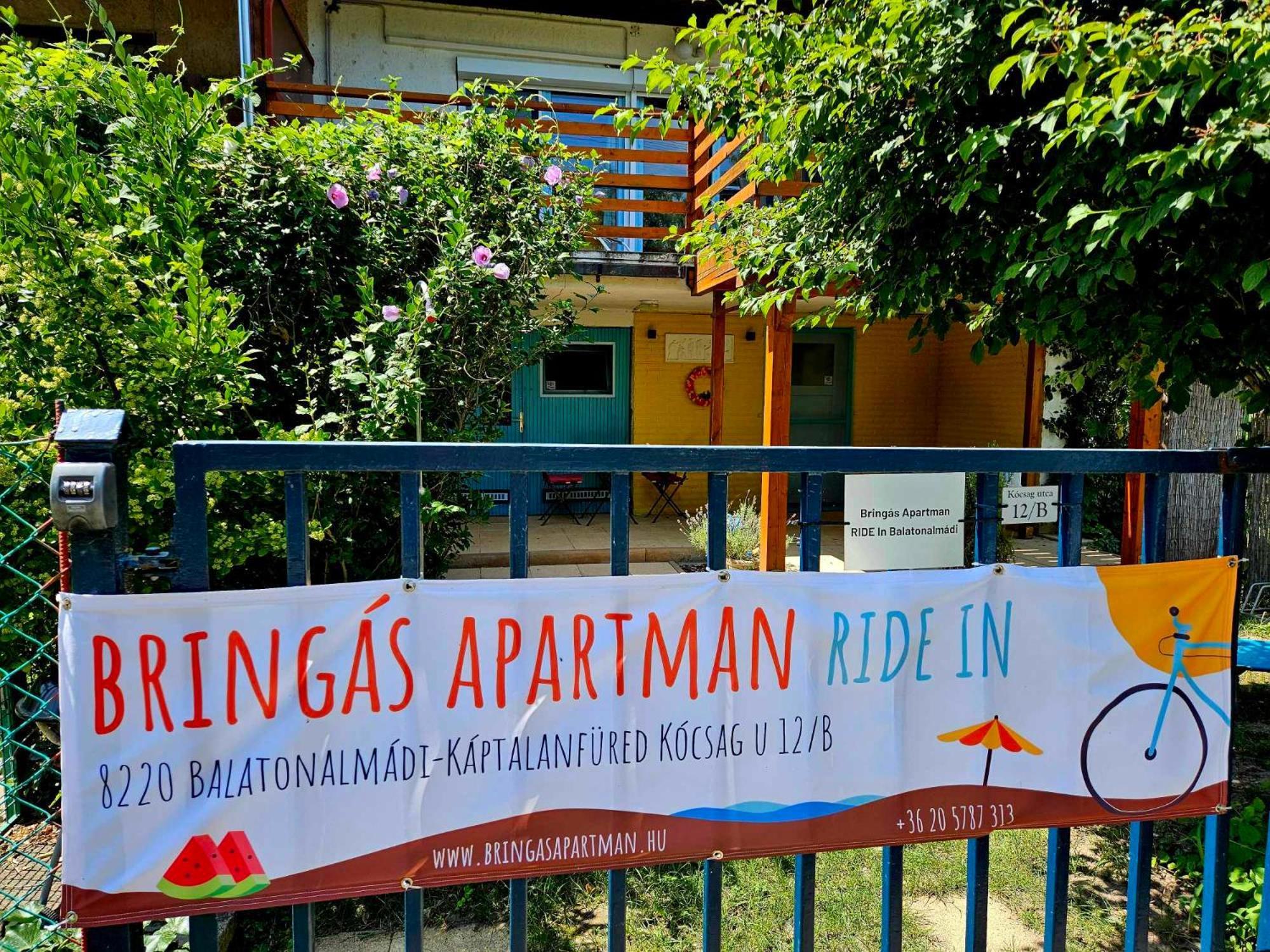 Apartment for Cyclists RIDE IN Balatonalmádi Exterior foto